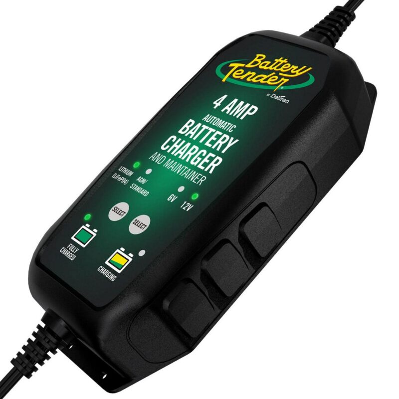 Battery Tender 4 Amp, 6V or 12V Selectable Battery Charger, New - Image 3
