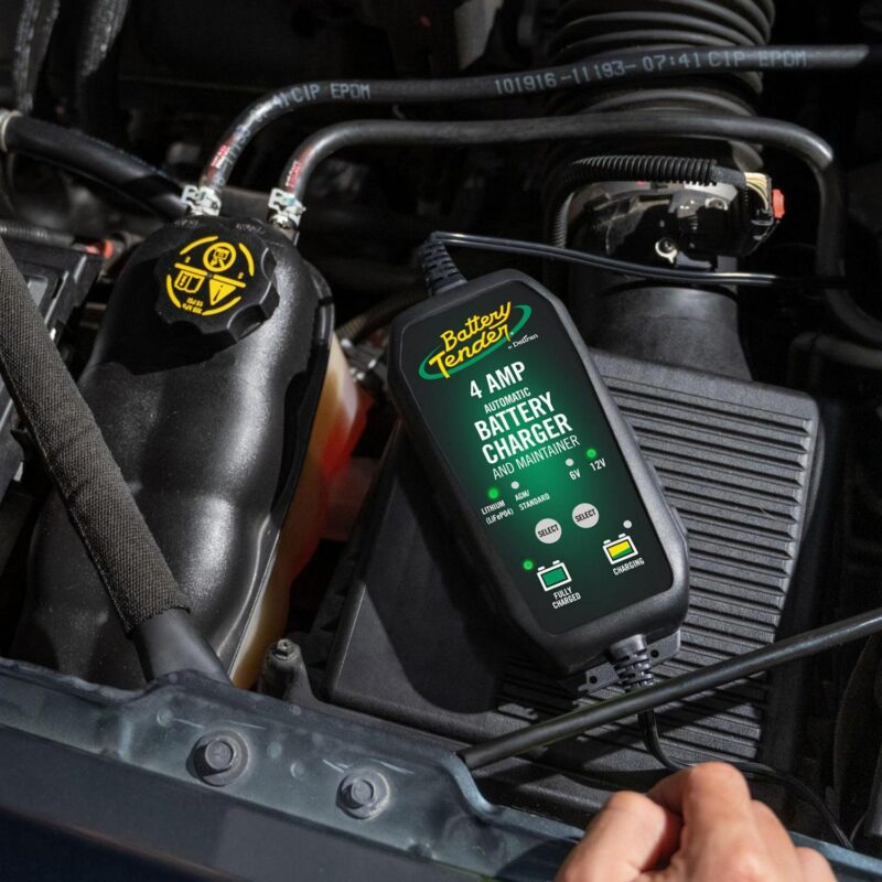 Battery Tender 4 Amp, 6V or 12V Selectable Battery Charger, New - Image 5