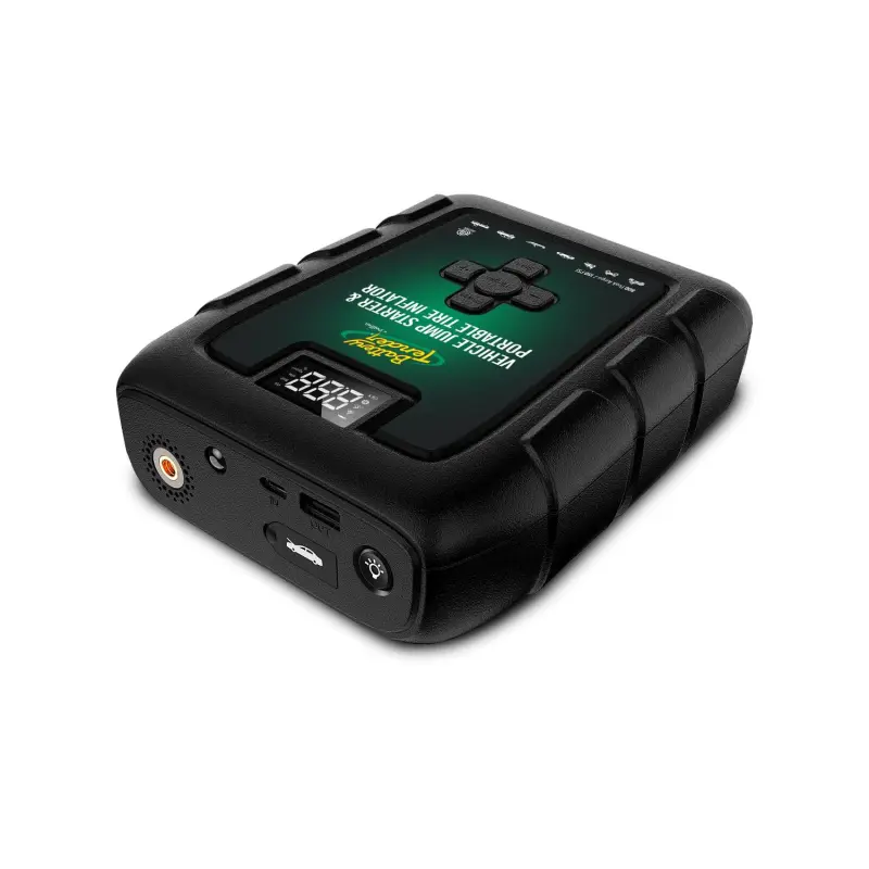 Battery Tender 800 AMP Jump Starter and Tire Inflator 140psi Combo - Lithium Battery For Extended Use - LED Flashlight Emergency Strobe - 2 Fast USB Charging Ports - 030-3010-WH - Image 8