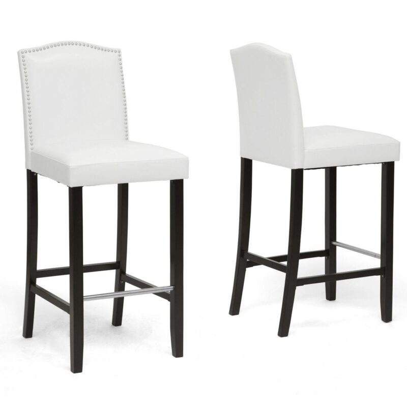 Baxton Studio 2-piece Libra Bar Stool Set - Image 7