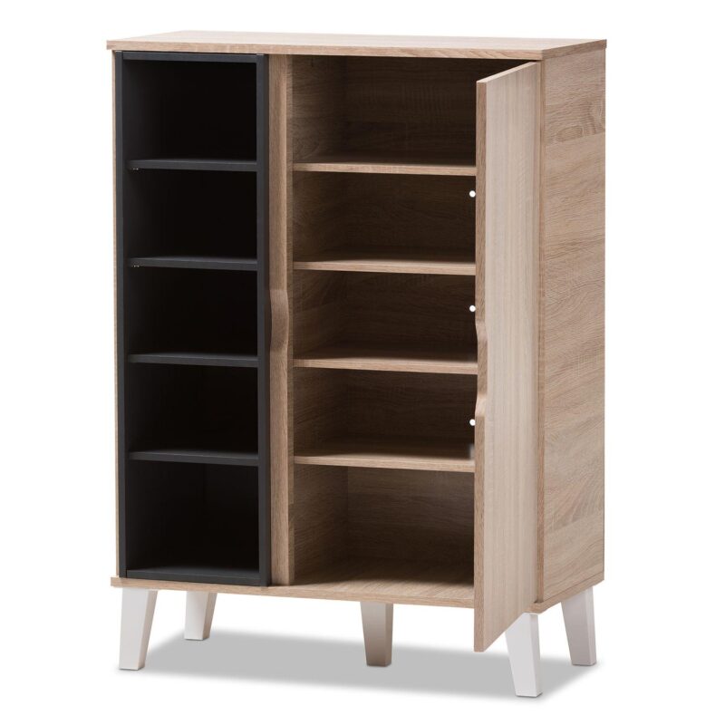 Baxton Studio Adelina Shoe Cabinet - Image 4