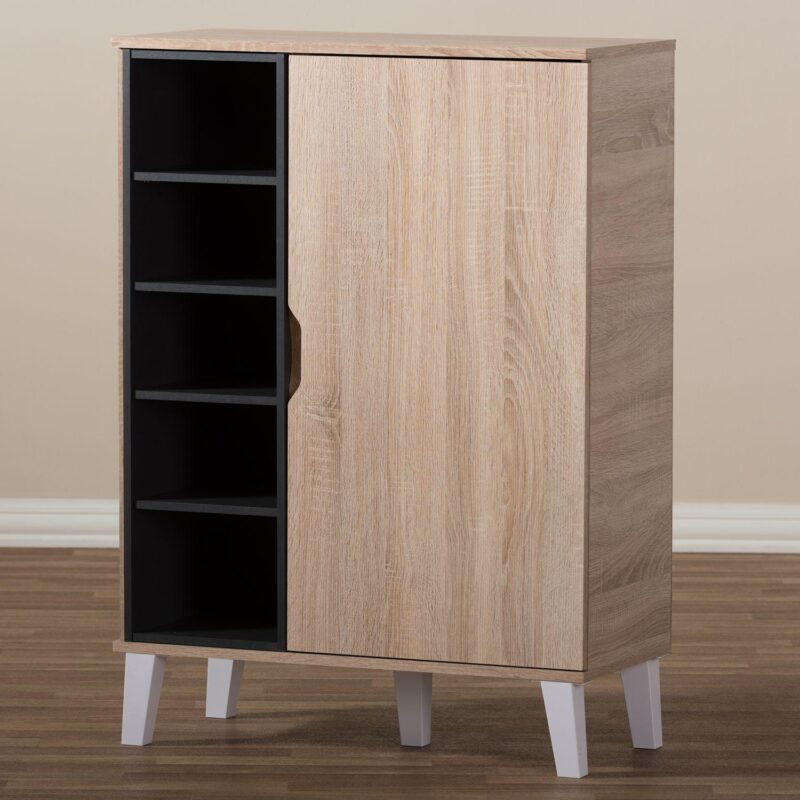 Baxton Studio Adelina Shoe Cabinet - Image 6