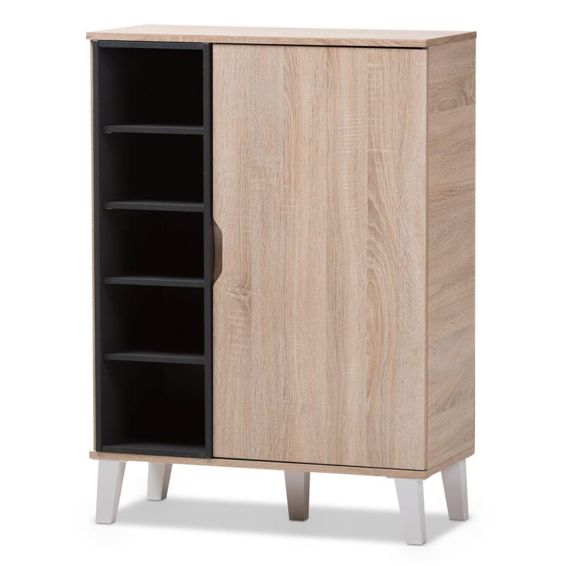 Baxton Studio Adelina Shoe Cabinet - Image 3