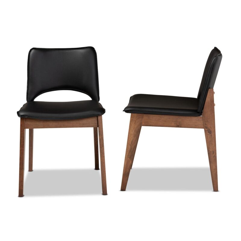 Baxton Studio Afton Dining Chairs 2-piece Set - Image 4