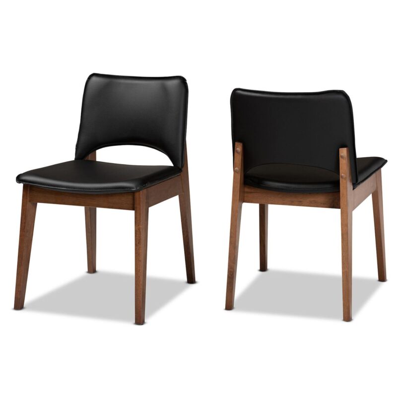 Baxton Studio Afton Dining Chairs 2-piece Set - Image 10