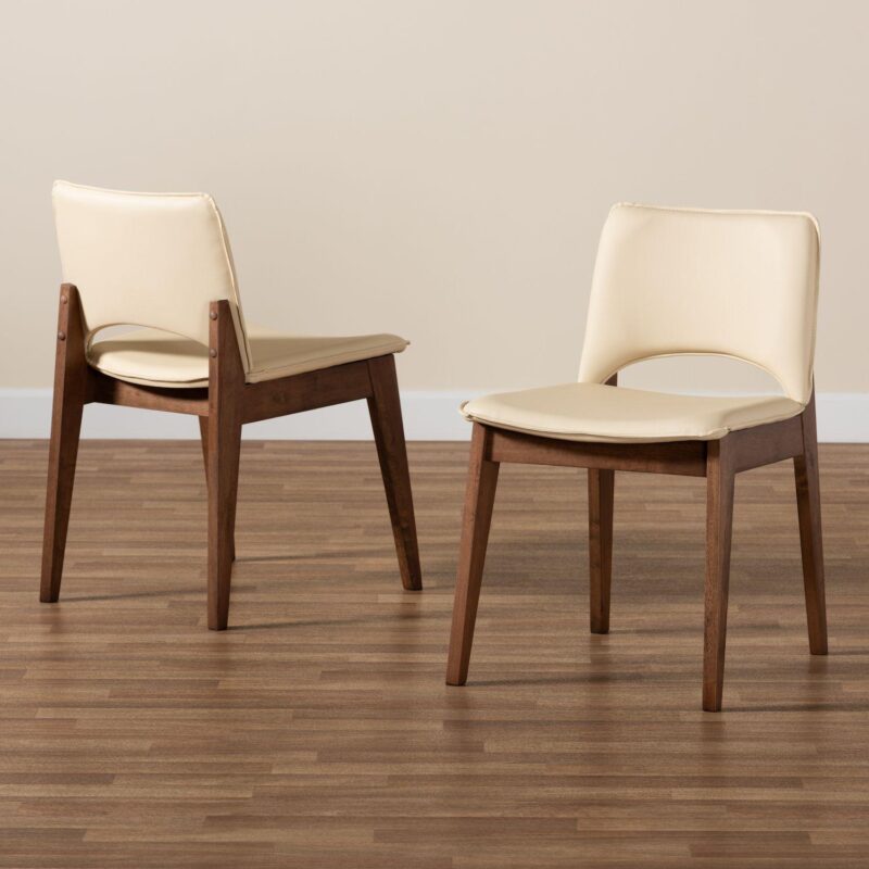 Baxton Studio Afton Dining Chairs 2-piece Set - Image 2