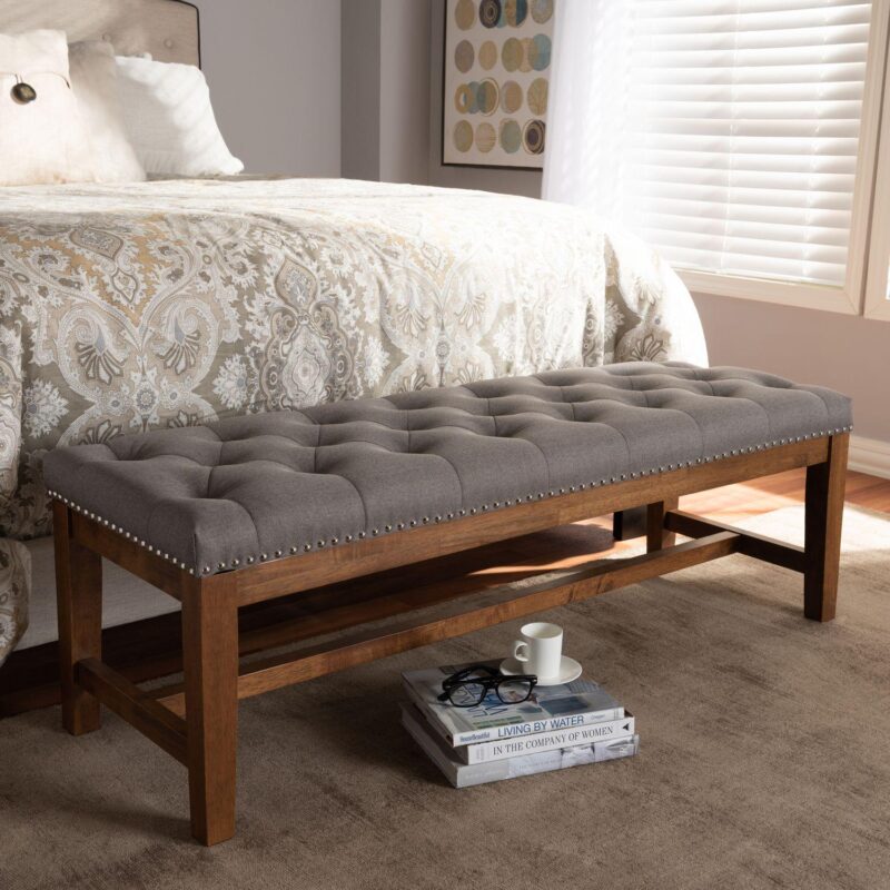 Baxton Studio Ainsley Bench - Image 2