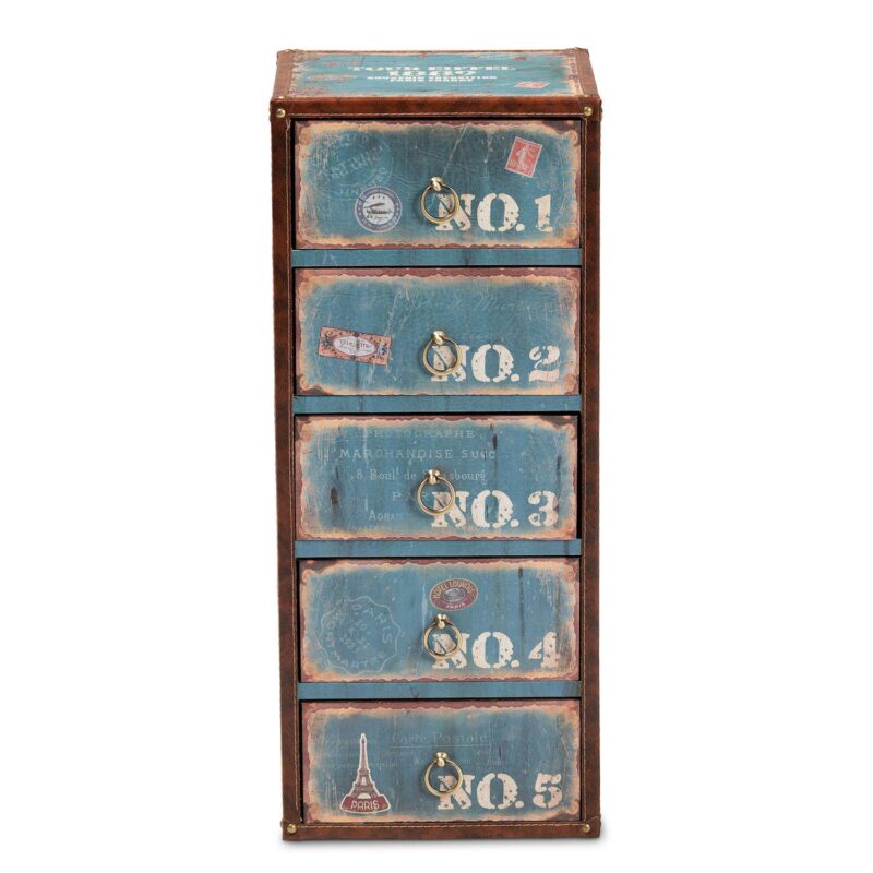 Baxton Studio Alba Storage Cabinet - Image 4