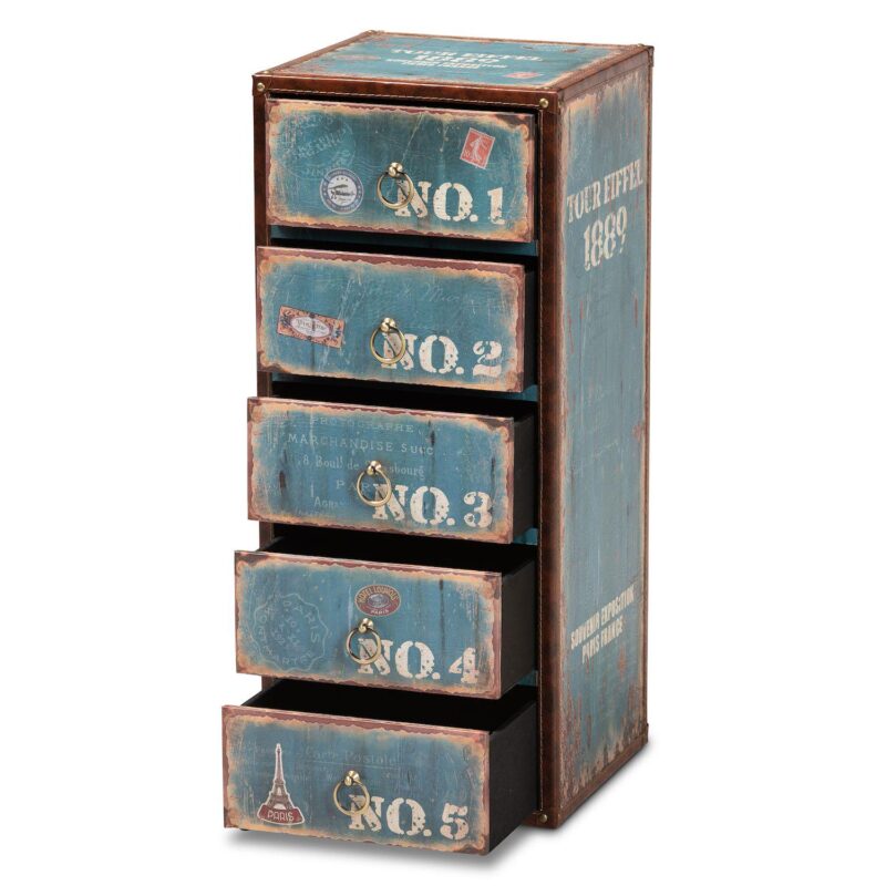 Baxton Studio Alba Storage Cabinet - Image 3