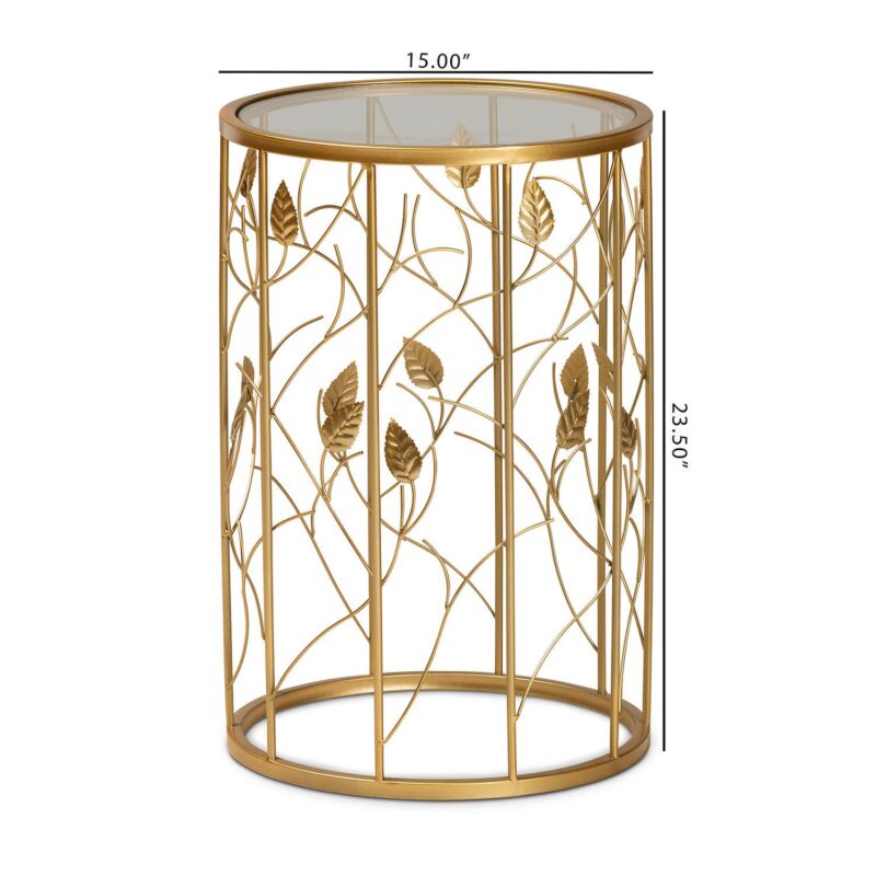 Baxton Studio Anaya End Table - Image 6