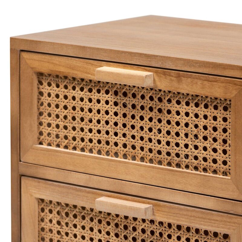 Baxton Studio Baden 2-Drawer End Table - Image 6