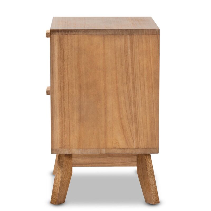 Baxton Studio Baden 2-Drawer End Table - Image 5