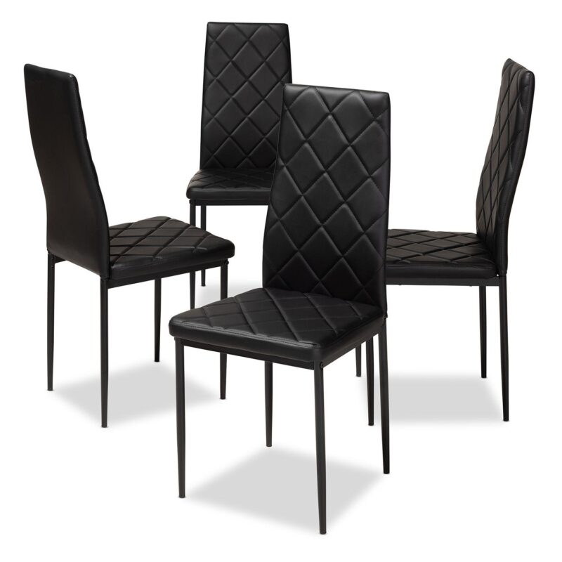 Baxton Studio Blaise White Dining Chair - Image 6