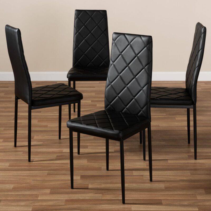 Baxton Studio Blaise White Dining Chair - Image 4