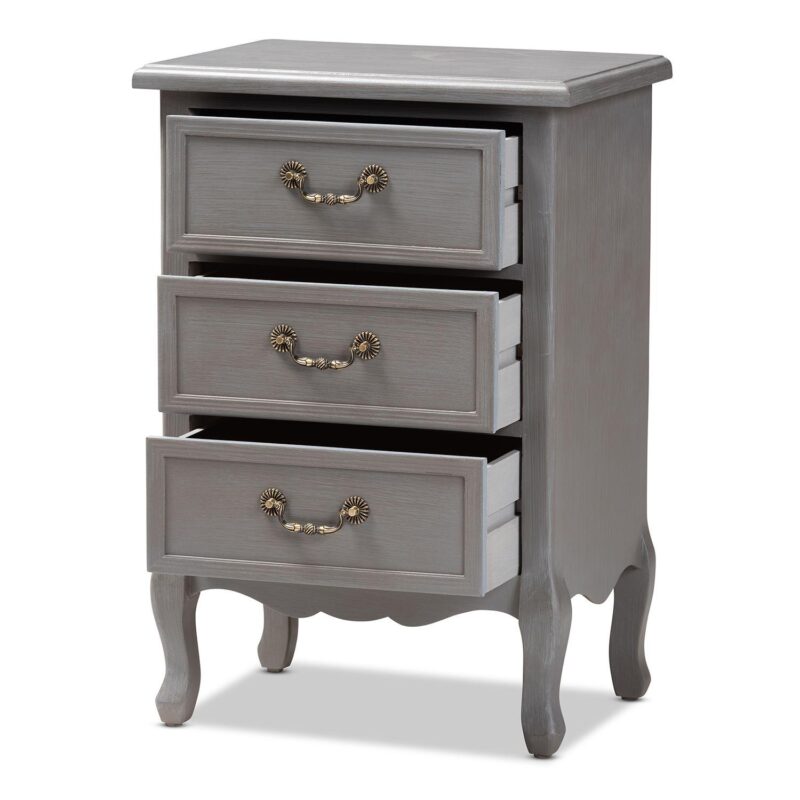 Baxton Studio Capucine Nightstand Table - Image 3