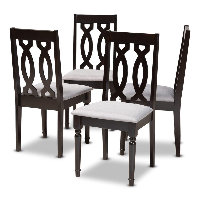 Baxton Studio Cherese Dining Chair 4-Piece Set - Image 6