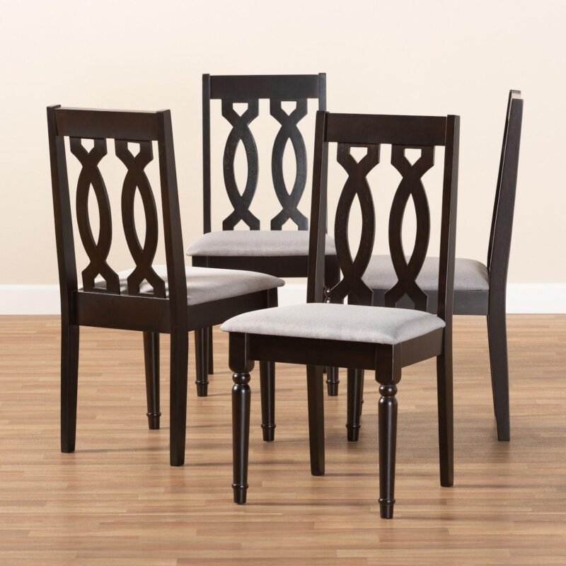 Baxton Studio Cherese Dining Chair 4-Piece Set - Image 4