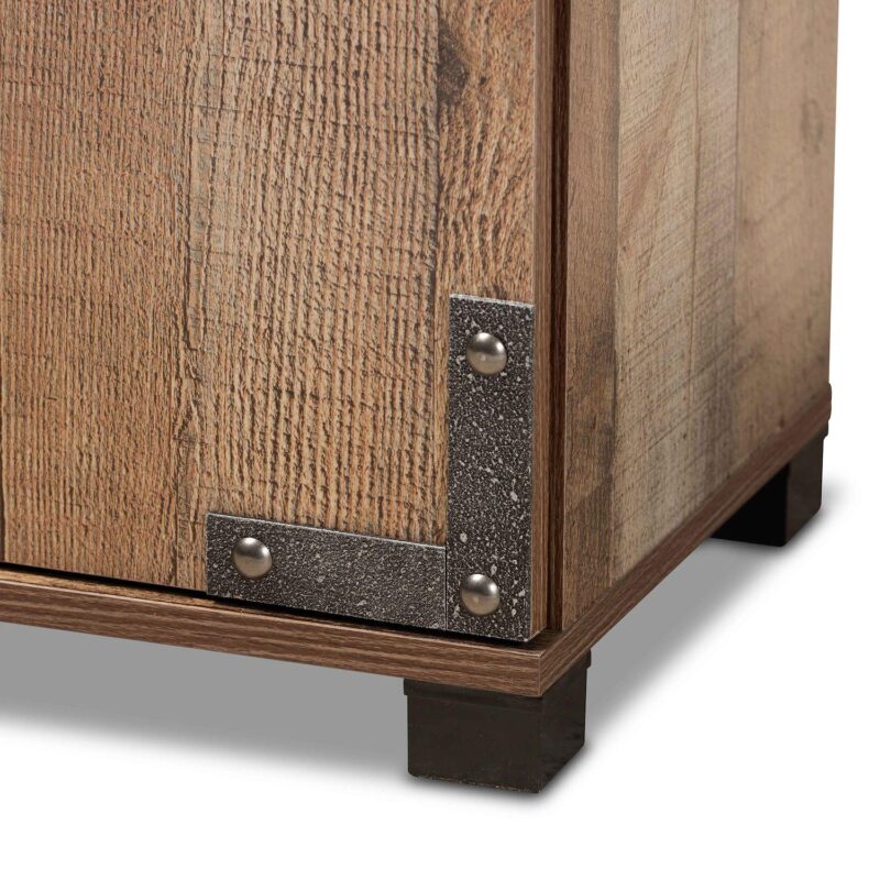 Baxton Studio Cyrille Shoe Storage Cabinet - Image 7