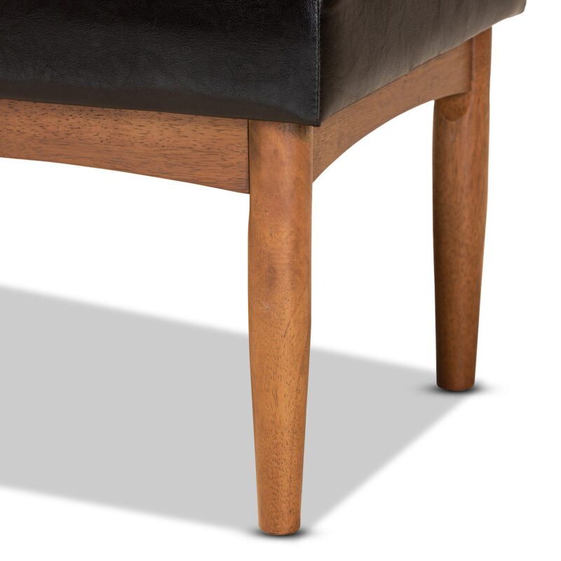 Baxton Studio Daymond Dining Bench - Image 4
