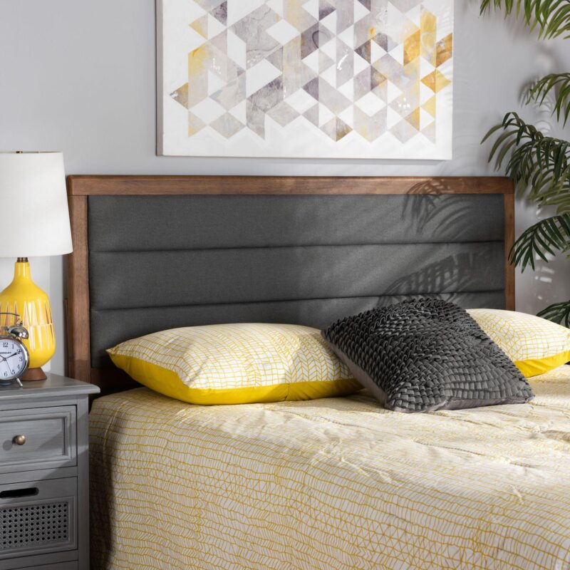 Baxton Studio Dexter Upholstered Headboard - Image 3