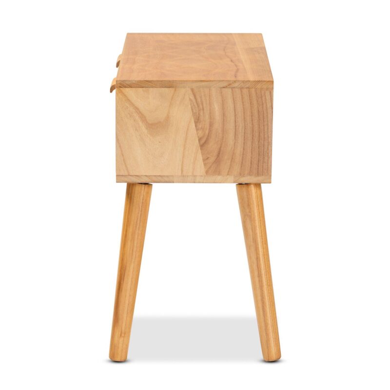 Baxton Studio Falan Rattan Accent Console Table - Image 5