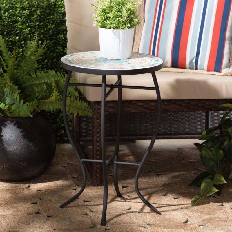 Baxton Studio Gaenor Plant Stand - Image 2