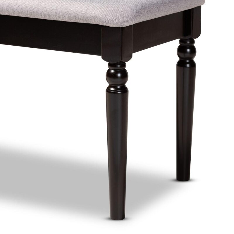 Baxton Studio Giovanni Dining Bench - Image 4