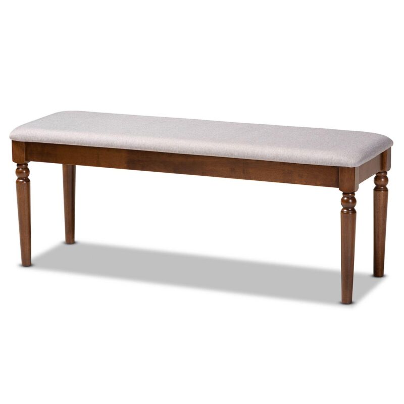 Baxton Studio Giovanni Dining Bench - Image 9