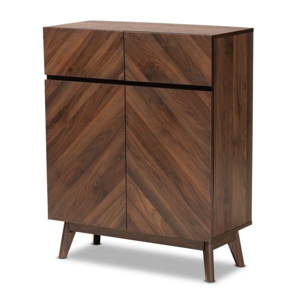 Baxton Studio Hartman Shoe Cabinet