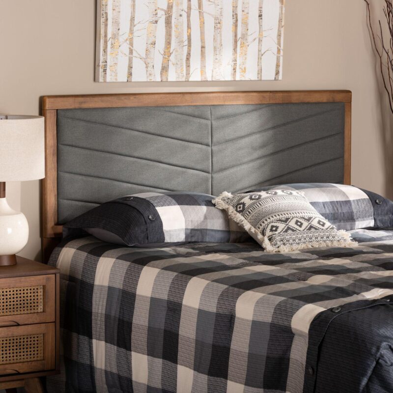 Baxton Studio Iden Upholstered Headboard - Image 3