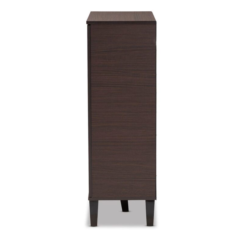 Baxton Studio Idina 1-Door Shoe Cabinet - Image 4