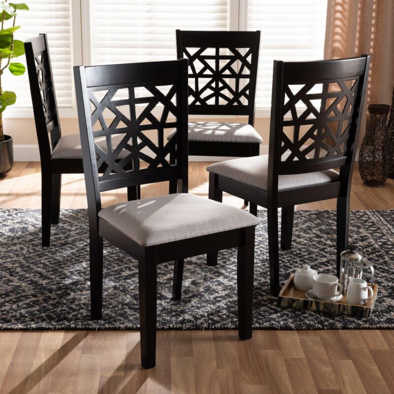 Baxton Studio Jackson Dining Chair 4-piece Set - Image 2