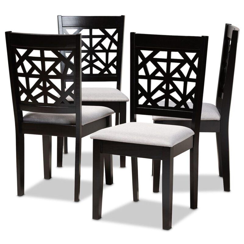 Baxton Studio Jackson Dining Chair 4-piece Set - Image 6