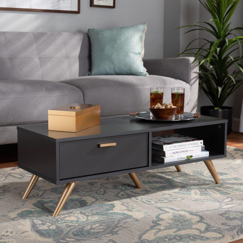 Baxton Studio Kelson Coffee Table - Image 8