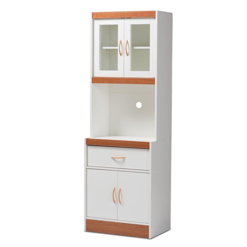 Baxton Studio Laurana Kitchen Storage Cabinet - Image 8