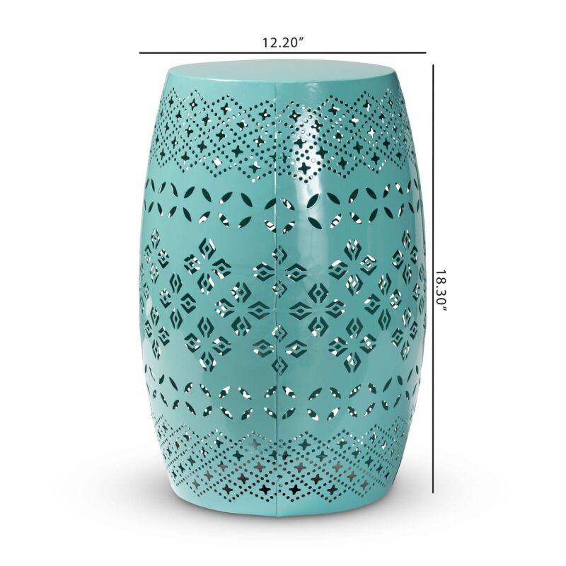 Baxton Studio Lavinia Outdoor Side Table - Image 6