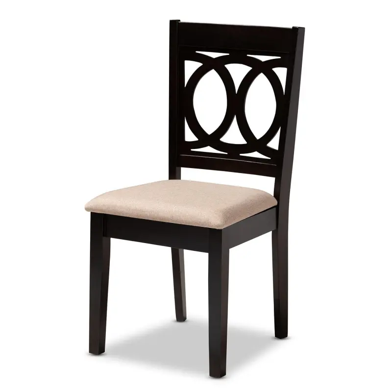 Baxton Studio Lenoir Dining Chair Set - Image 4