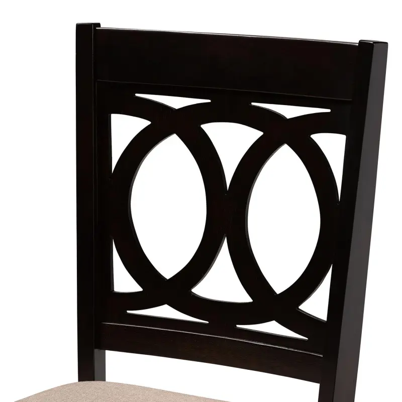 Baxton Studio Lenoir Dining Chair Set - Image 5