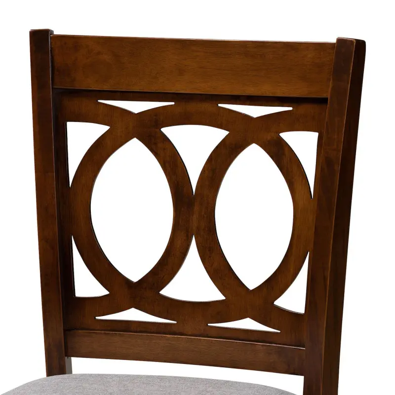 Baxton Studio Lenoir Counter Stool 2-piece Set - Image 5