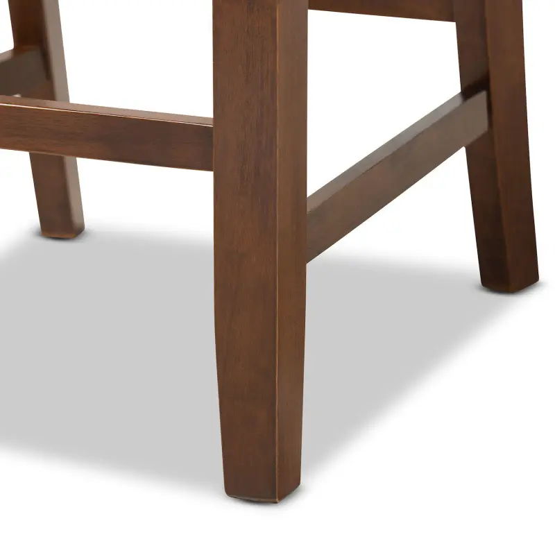 Baxton Studio Lenoir Counter Stool 2-piece Set - Image 6