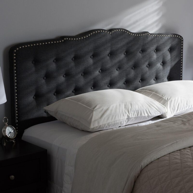 Baxton Studio Lucy Upholstered Headboard - Image 8
