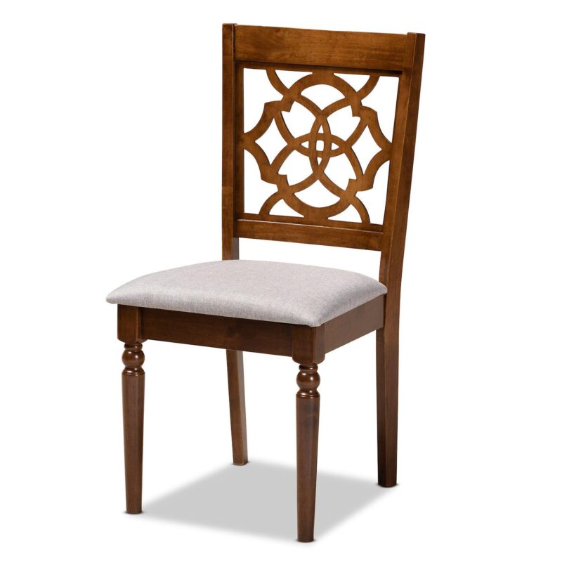 Baxton Studio Lylah Dining Chair 4-piece Set - Image 3