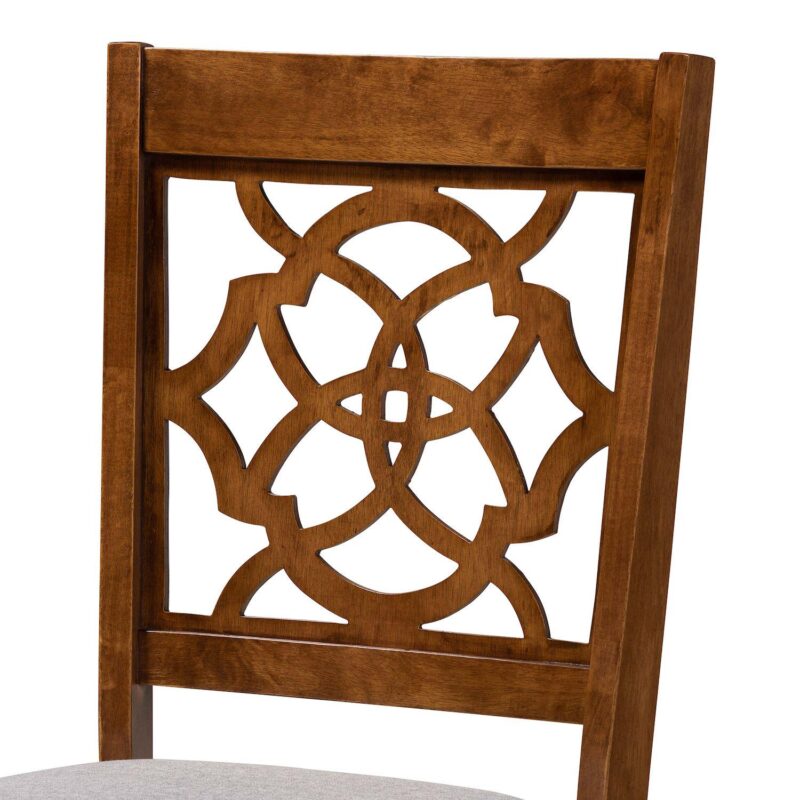 Baxton Studio Lylah Dining Chair 4-piece Set - Image 4