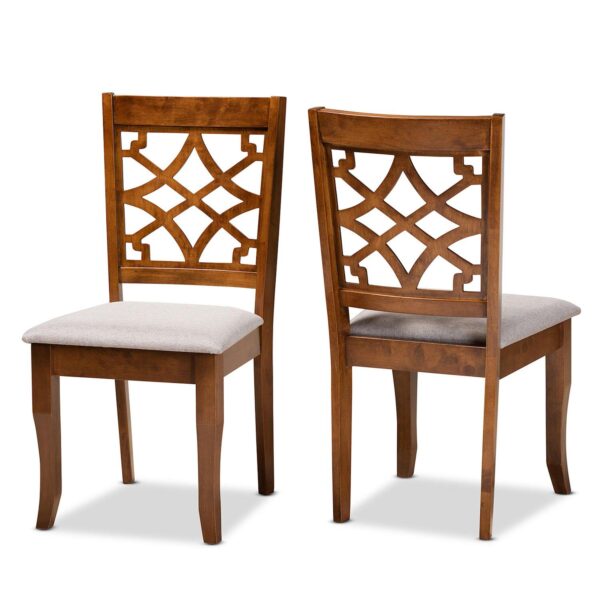 Baxton Studio Mael Dining Chair 2-piece Set