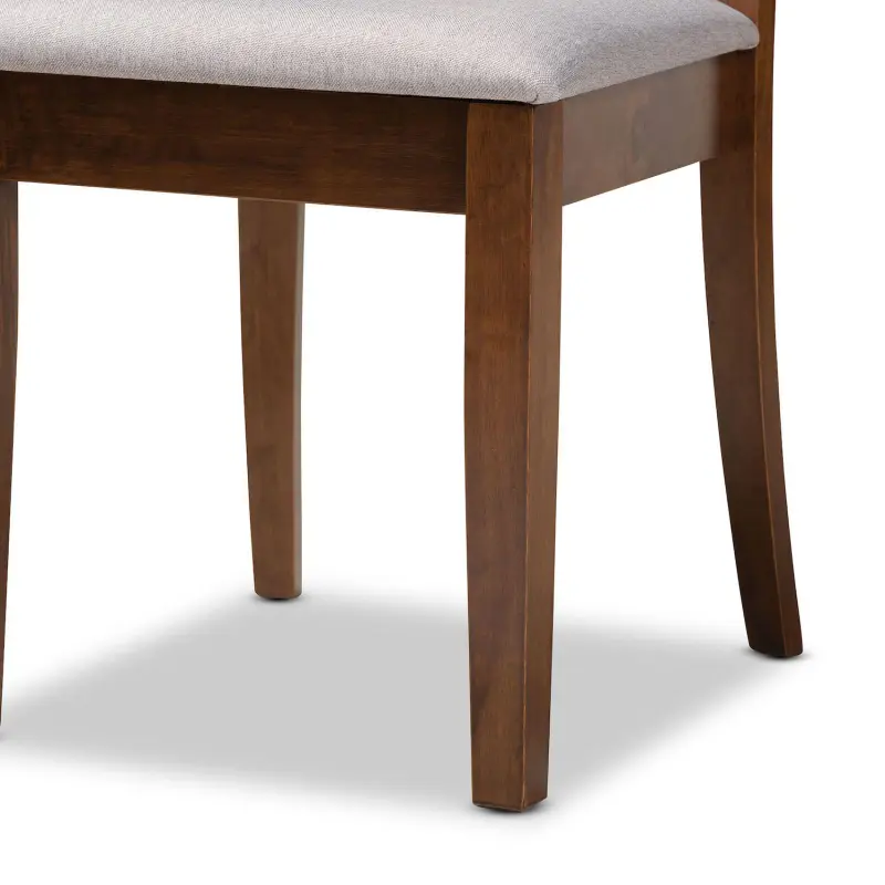 Baxton Studio Minette Dining Chair 2-piece Set - Image 6
