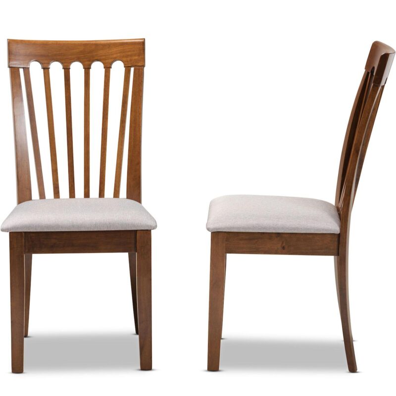 Baxton Studio Minette Dining Chair 2-piece Set - Image 4