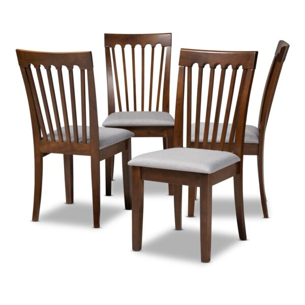 Baxton Studio Minette Dining Chair 4-piece Set