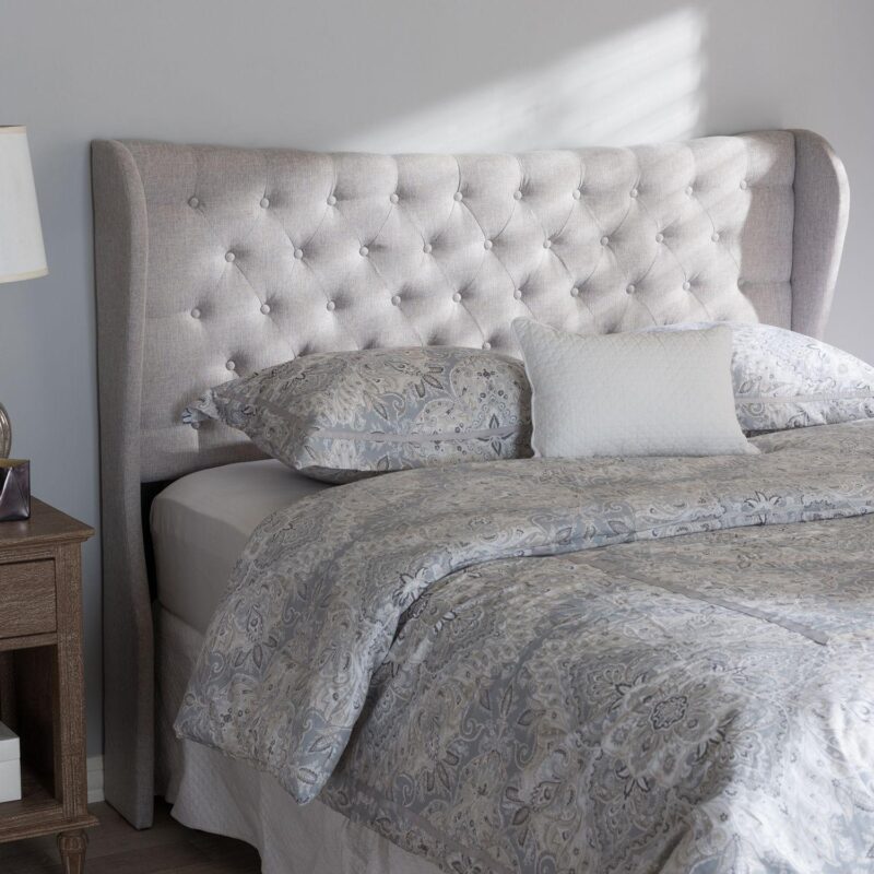 Baxton Studio Modern Button Tufted Headboard - Image 2