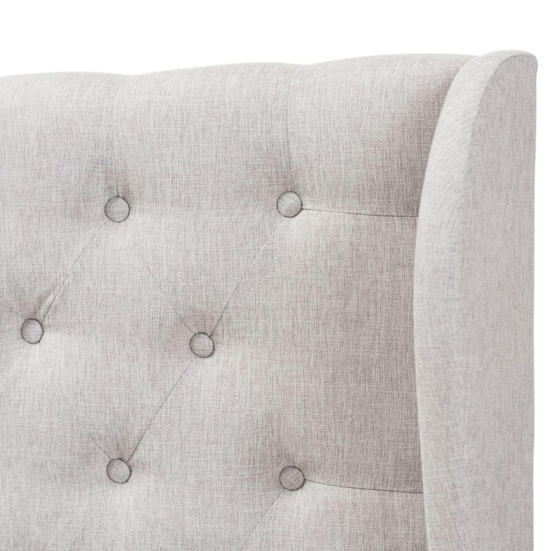 Baxton Studio Modern Button Tufted Headboard - Image 3