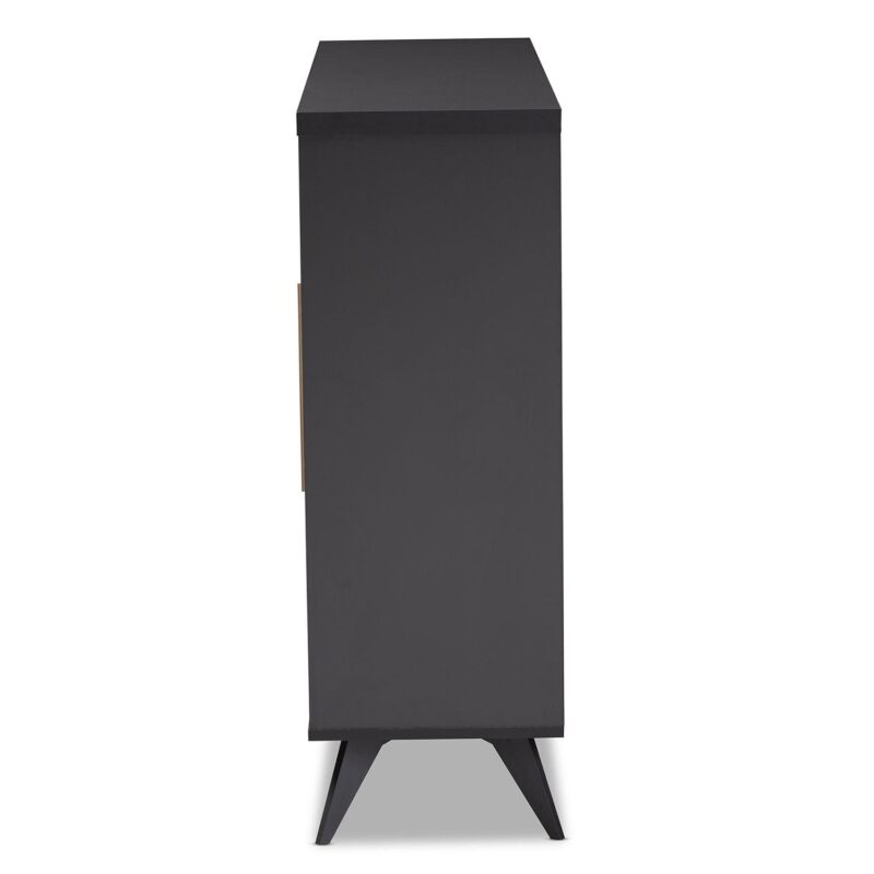 Baxton Studio Pietro Wine Cabinet - Image 4